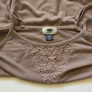 Cute nude pink tank top